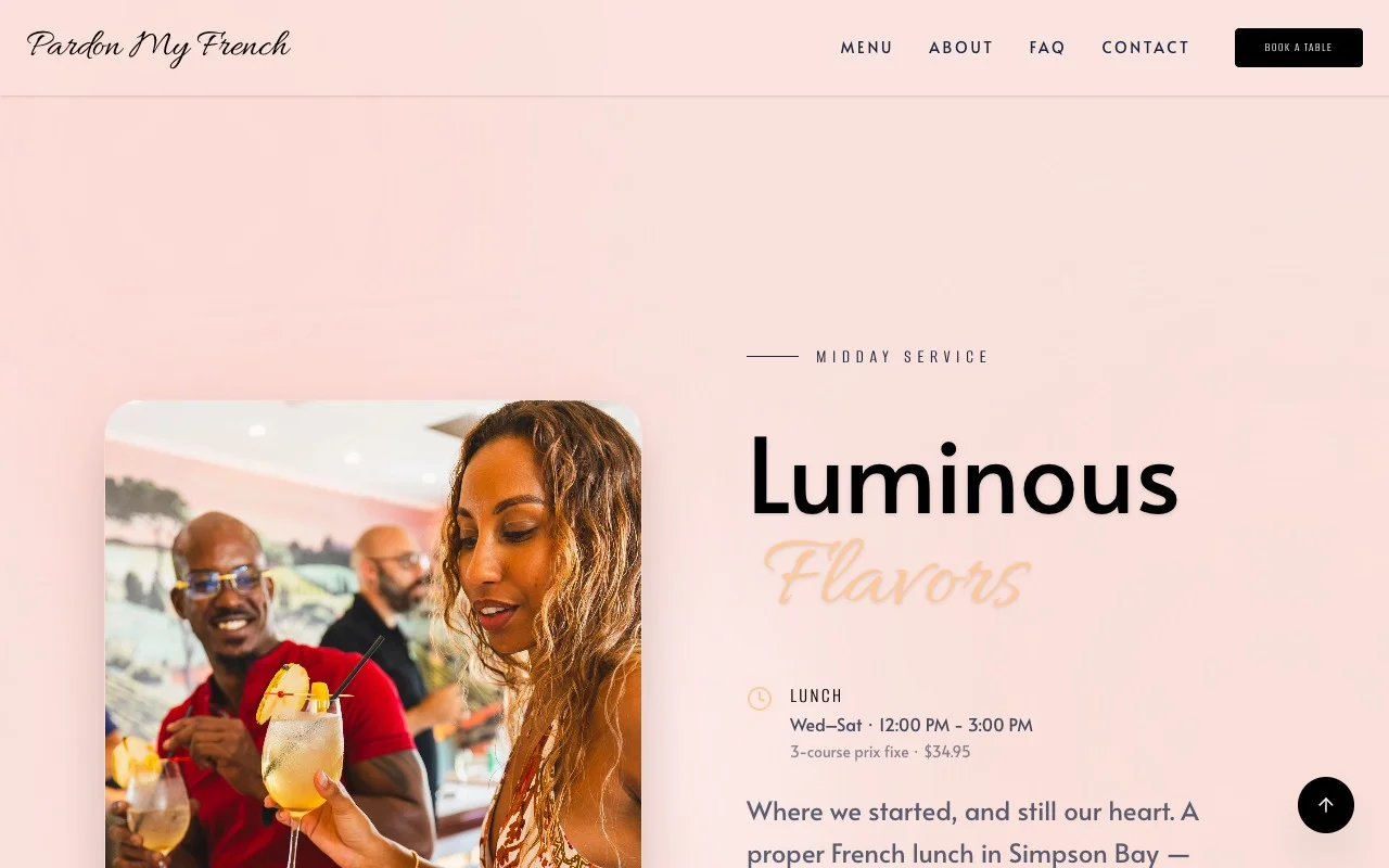 An editorial section of the Pardon My French website